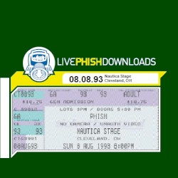 1993-08-08: Nautica Stage, Cleveland, OH, USA