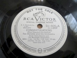 Congratulations / Bye Bye Blues