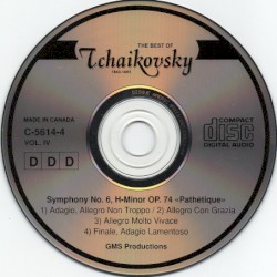 The Best of Tchaikovsky Vol. IV: Symphony No.6, H-Minor OP.74 <<Pathetique>>