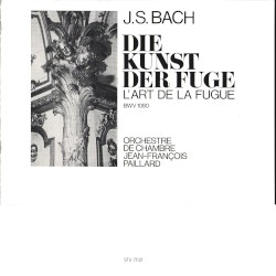 Die Kunst der Fuge (L’Art de la fugue) BWV 1080