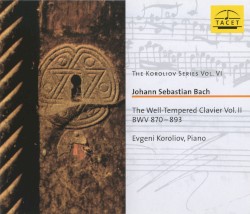 The Well-Tempered Clavier II