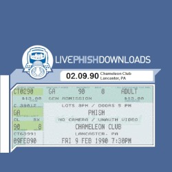 1990-02-09: Chameleon Club, Lancaster, PA, USA