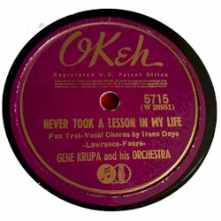 Never Took a Lesson in My Life / Tonight