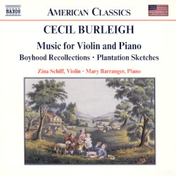 Burleigh: Music For Violin And Piano