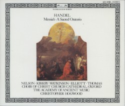 Messiah: A Sacred Oratorio
