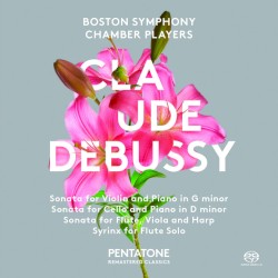 Sonata for Violin and Piano in G minor / Sonata for Cello and Piano in D minor / Sonata for Flute, Viola and Harp / Syrinx for Flute Solo