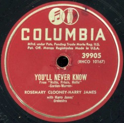 You'll Never Know / The Continental