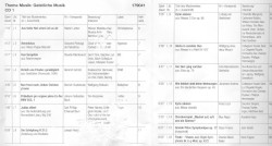 Thema Musik: Geistliche Musik