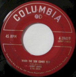 When the Sun Comes Out / Tango Blues