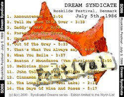 Syndicated Dreams, Volume 6: Roskilde Festival – July 5, 1986