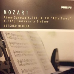 Piano Sonatas: K. 310 / K. 331 "Alla Turca" / K. 332 / Fantasia in D minor