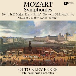 Symphonies no. 31 "Paris" / no. 40 / no. 41 "Jupiter"