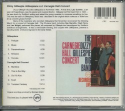 Gillespiana and Carnegie Hall Concert