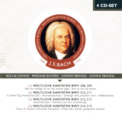 Die kompletten Werke, Volume 17: Weltliche Kantaten, BWV 208-215