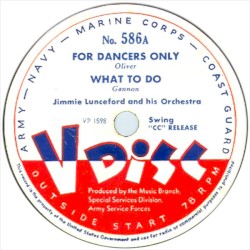 For Dancers Only / What to Do / I Cover the Waterfront / The Same Old Story