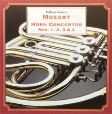 Mozart Horn Concertos nos. 1, 2, 3 & 4