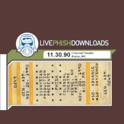 1990-11-30: The Colonial Theatre, Keene, NH, USA