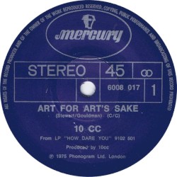 Art for Art’s Sake