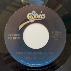 Even a Fool Would Let Go / Pretty People