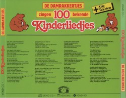 De Damrakkertjes zingen 100 bekende kinderliedjes