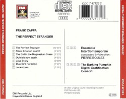 Boulez Conducts Zappa: The Perfect Stranger