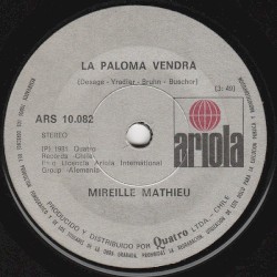 La paloma vendra / Solamente una vez