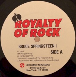 Royality of Rock: Bruce Springsteen I
