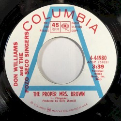 The Proper Mrs. Brown / Morning Mama Memories