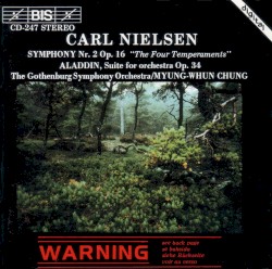 Symphony Nr. 2 Op. 16 "The Four Temperaments" / Aladdin, Suite For Orchestra Op. 34