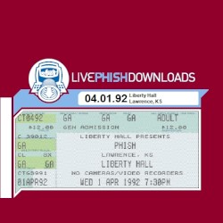 1992-04-01: Liberty Hall, Lawrence, KS, USA