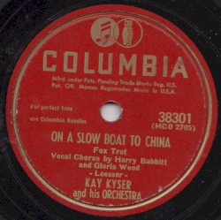 On a Slow Boat to China / In a Market Place of Old Monterey