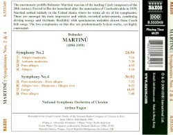 Symphonies nos. 2 and 4