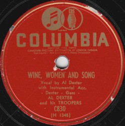Wine, Women and Song / It's Up to You