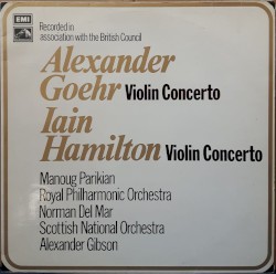 Alexander Goehr: Violin Concerto / Iain Hamilton: Violin Concerto
