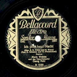 Ich pfeif heut Nacht