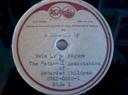 A Message by Dale Evans Rogers to the National Association of Retarded Children