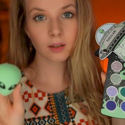 ASMR Alien Makeup for Halloween