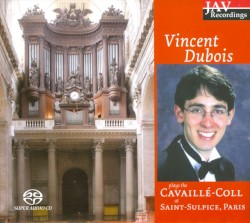 Vincent Dubois plays the Cavallé-Coll at Saint-Sulpice, Paris