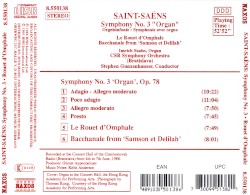 Symphony no. 3 “Organ” / Le Rouet d'Omphale / Bacchanale from “Samson et Delilah”