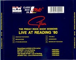 Live At Reading ‘80