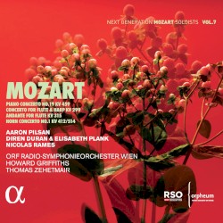 Piano Concerto no. 19, KV 459 / Concerto for Flute & Harp, KV 299 / Andante for Flute, KV 315 / Horn Concerto no. 1, KV 412/514