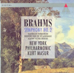 Brahms: Symphony No. 2 / Academic Festival Overture