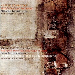 Music for Cello and Piano: Improvisation for cello solo / Madrigal in Memoriam Oleg Kagan for cello / Five Aphorisms for piano / Klingende Buchstaben for cello (Sounding Letters) / Sonata no. 1 for cello and piano