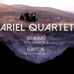 Brahms: String Quartet no. 2; Bartók: String Quartet no. 1