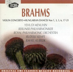 Violin Concerto・Hungarian Dances Nos 1, 3, 5, 6, 17-21