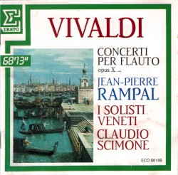 Concerti per flauto, opus X