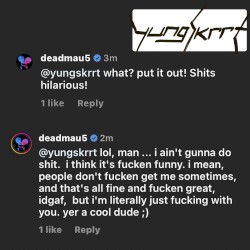 Deadmau5 Why You Always Gotta Be an Unprovoked *sshole