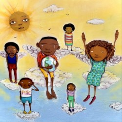 João Pedro e George Floyd