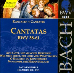 Cantatas, BWV 58–61