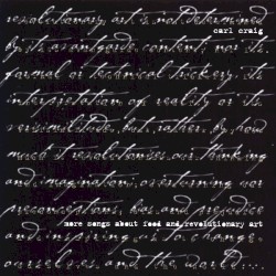 More Songs About Food and Revolutionary Art